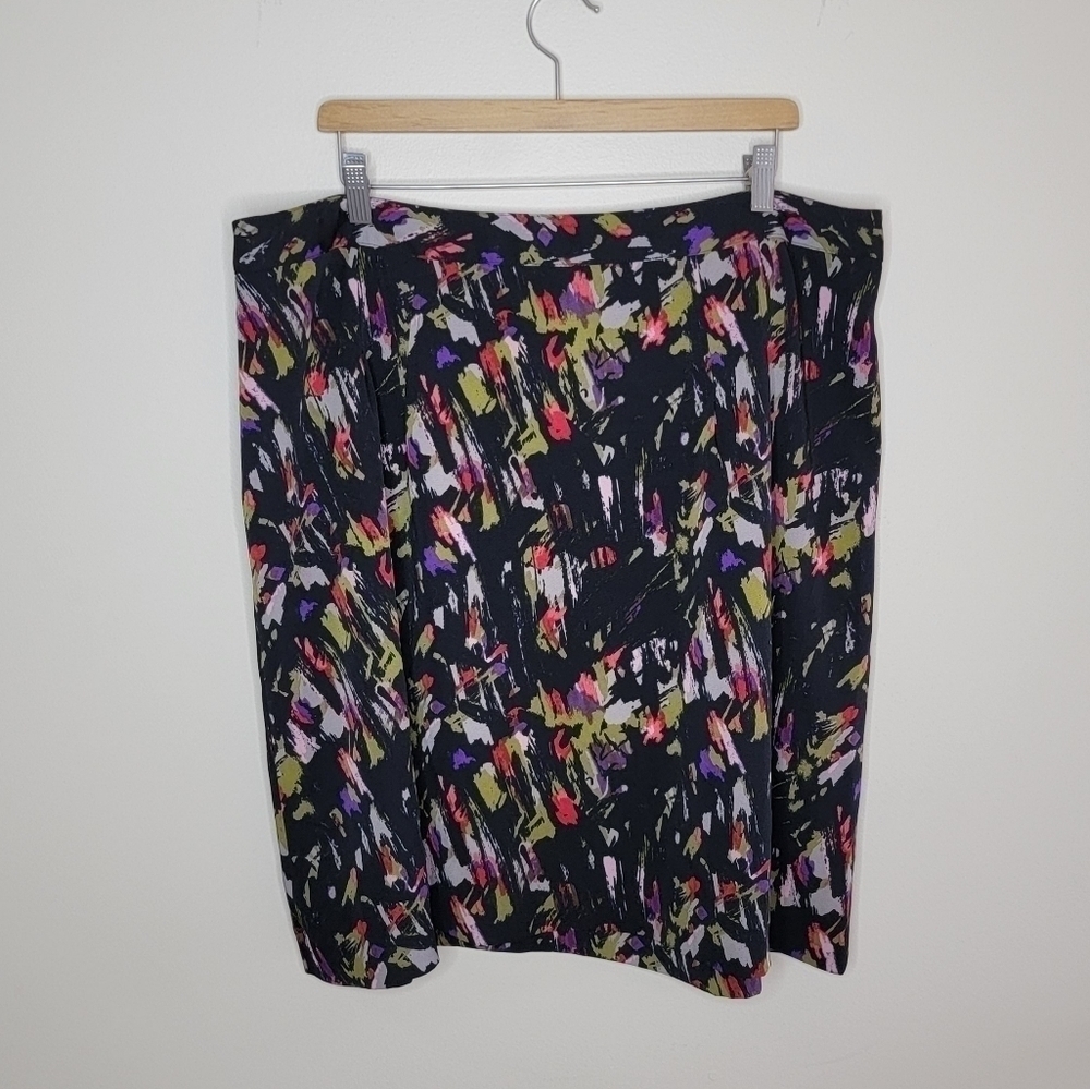 Lane Bryant | Colorful Abstract Print Skirt